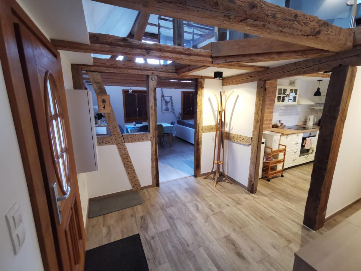 Une Maison A Colombages - Cosy, Lumineuse Et Sauna Kesseldorf Exteriör bild