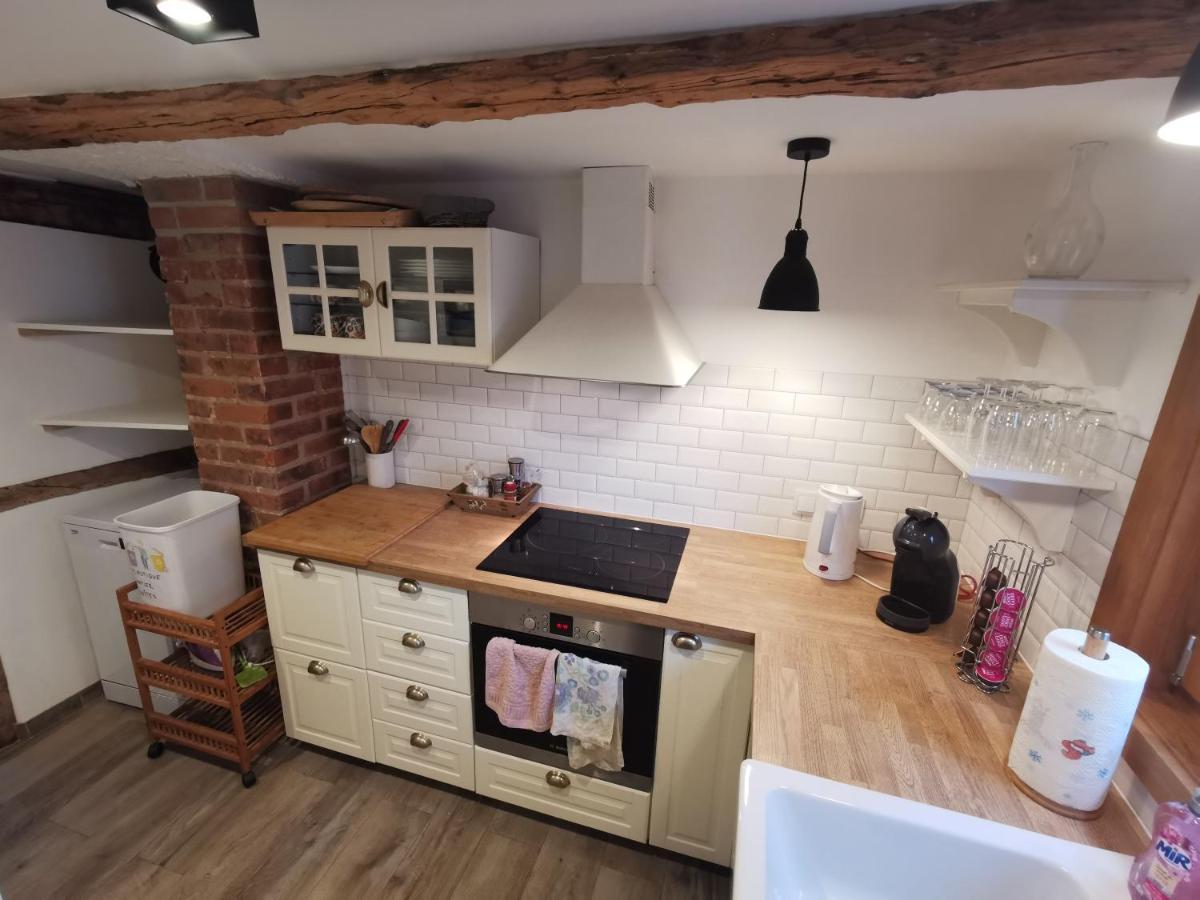 Une Maison A Colombages - Cosy, Lumineuse Et Sauna Kesseldorf Exteriör bild