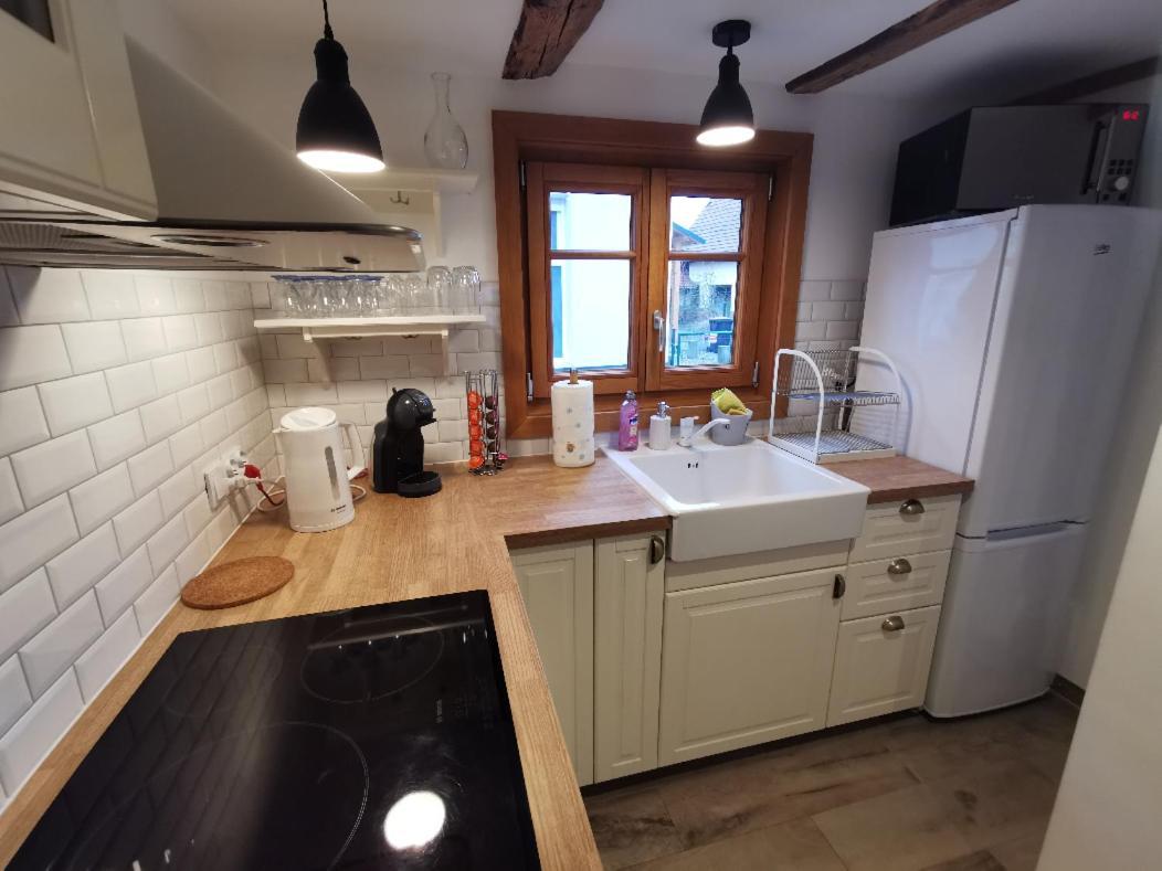 Une Maison A Colombages - Cosy, Lumineuse Et Sauna Kesseldorf Exteriör bild