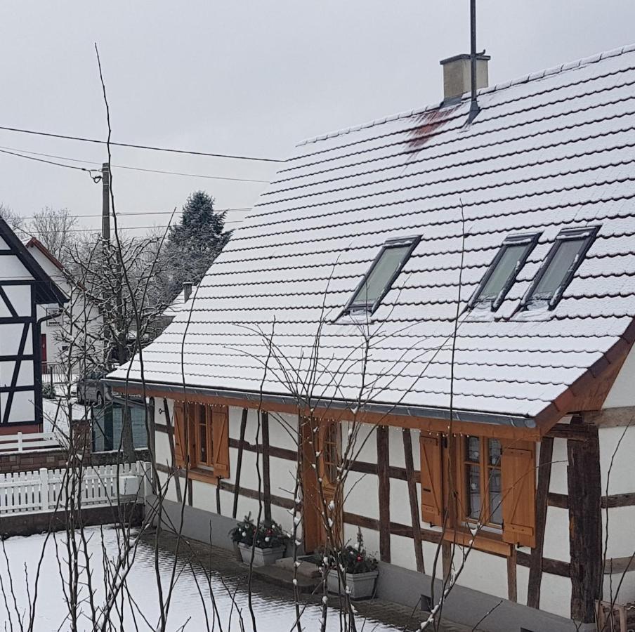 Une Maison A Colombages - Cosy, Lumineuse Et Sauna Kesseldorf Exteriör bild