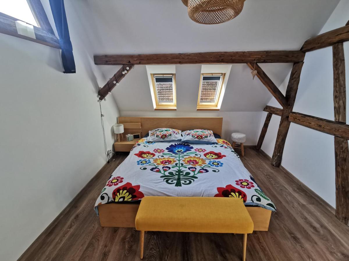 Une Maison A Colombages - Cosy, Lumineuse Et Sauna Kesseldorf Exteriör bild