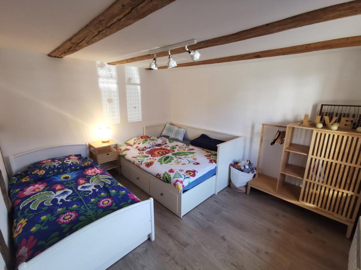 Une Maison A Colombages - Cosy, Lumineuse Et Sauna Kesseldorf Exteriör bild