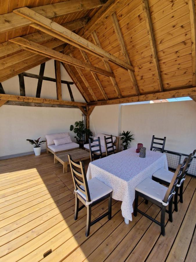 Une Maison A Colombages - Cosy, Lumineuse Et Sauna Kesseldorf Exteriör bild