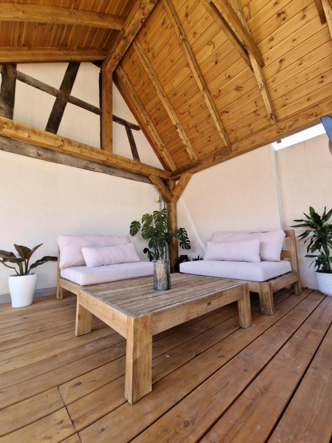 Une Maison A Colombages - Cosy, Lumineuse Et Sauna Kesseldorf Exteriör bild