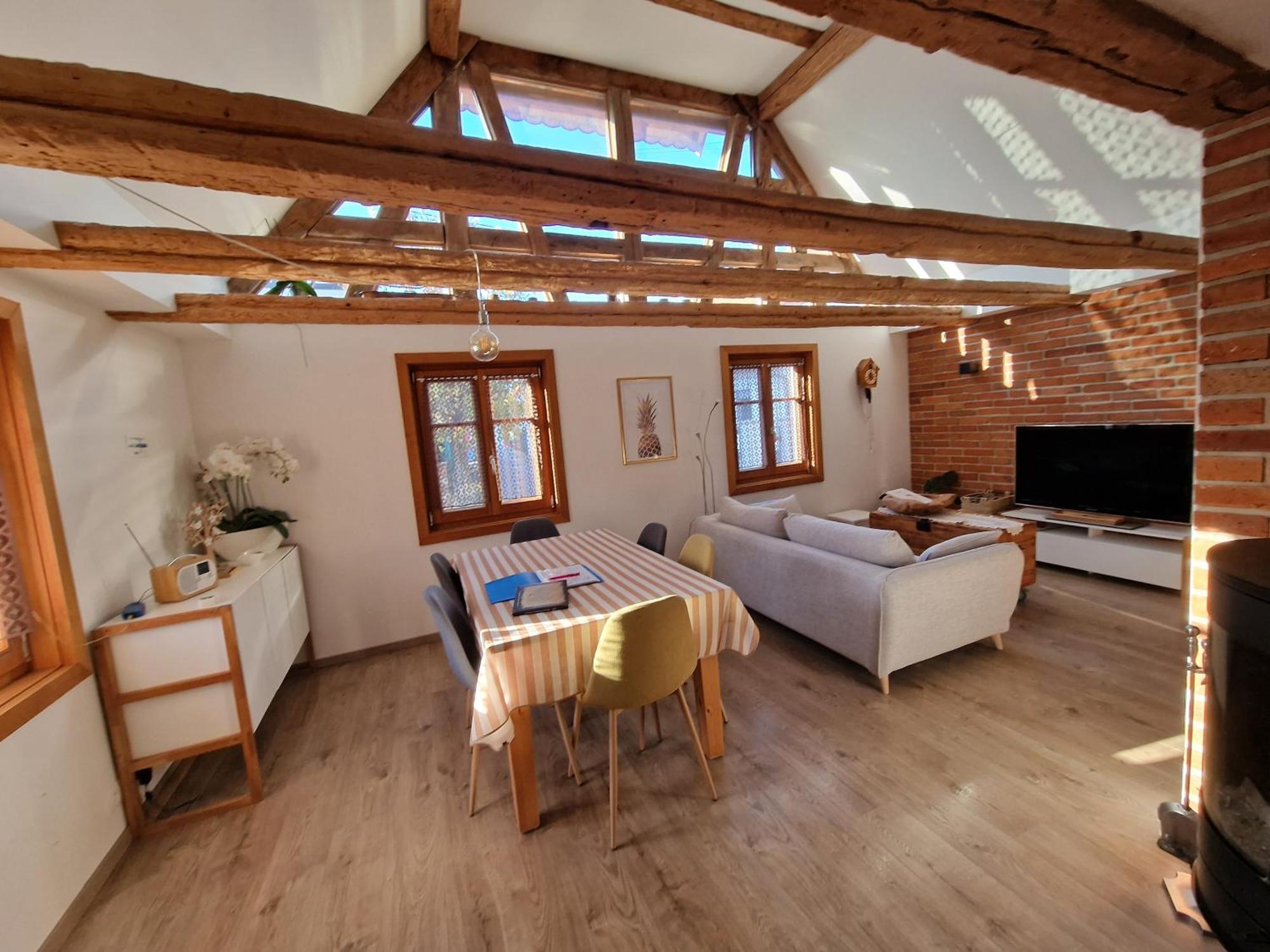Une Maison A Colombages - Cosy, Lumineuse Et Sauna Kesseldorf Exteriör bild