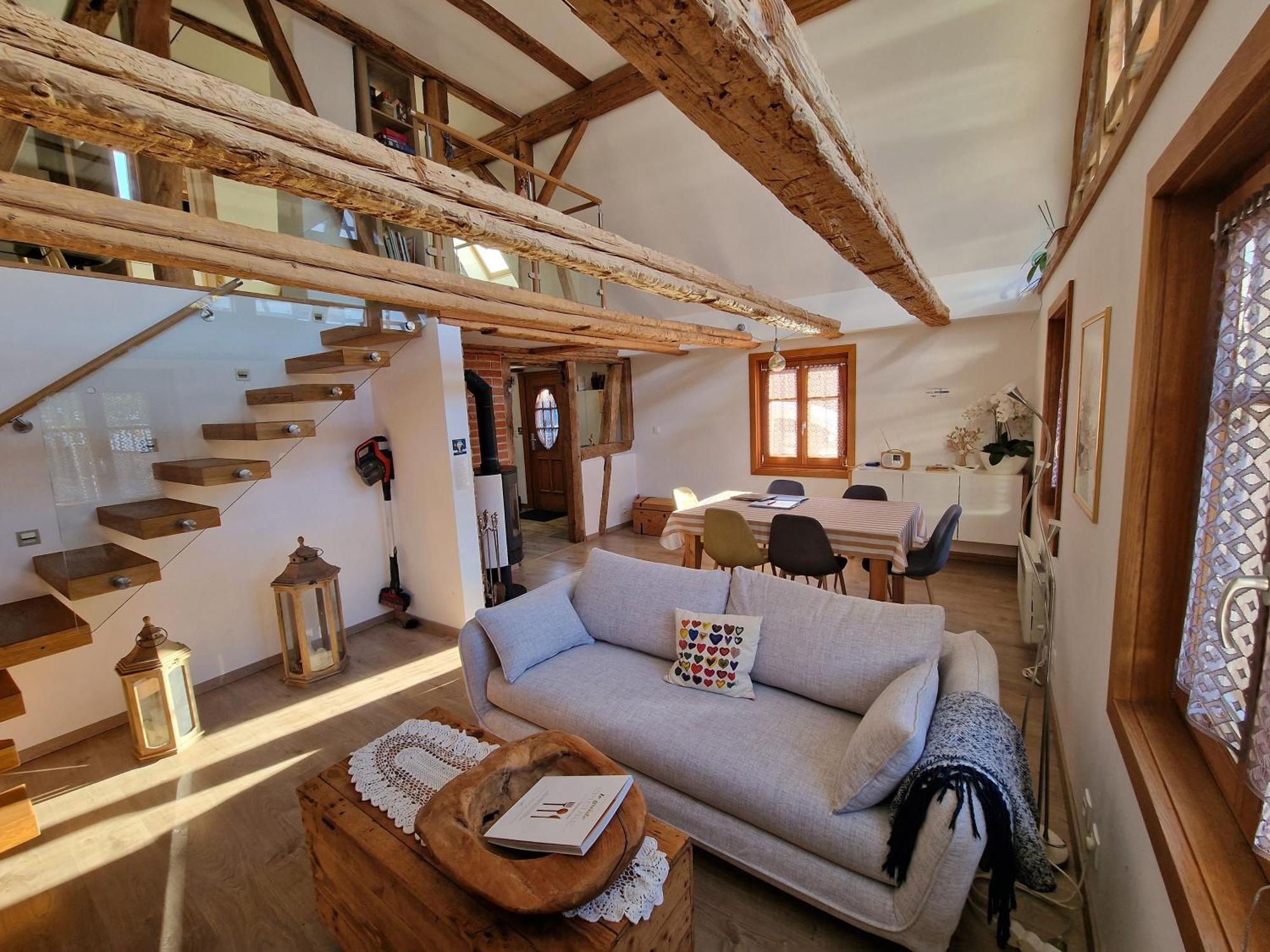 Une Maison A Colombages - Cosy, Lumineuse Et Sauna Kesseldorf Exteriör bild